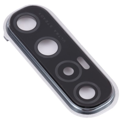 Camera Lens Glass With Frame For Oppo Reno 3 Pro 5g Black By - Maxbhi Com