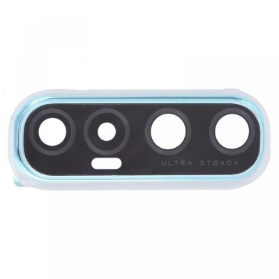 Camera Lens Glass With Frame For Oppo Reno 3 Pro 5g Cyan By - Maxbhi Com