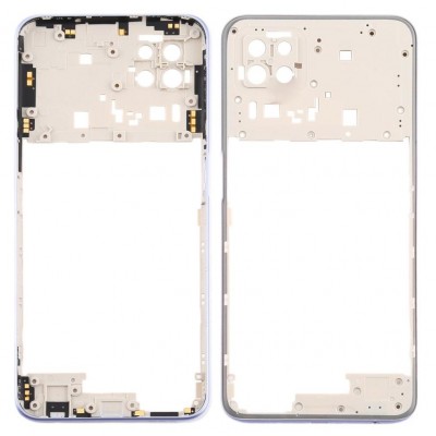 Middle Frame Ring Only For Oppo A72 5g White By - Maxbhi Com
