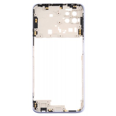 Middle Frame Ring Only For Oppo A72 5g White By - Maxbhi Com
