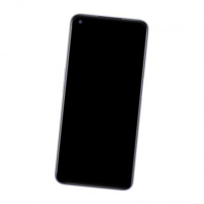 Camera Lens Glass with Frame for Oppo A72 5G Black