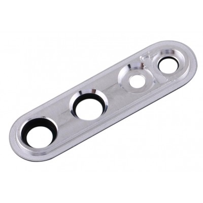Camera Lens Glass With Frame For Huawei Nova 5 White By - Maxbhi Com