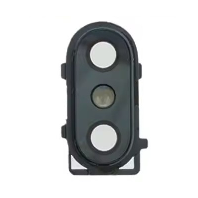 Camera Lens Glass With Frame For Xiaomi Mi 8 Explorer Black By - Maxbhi Com