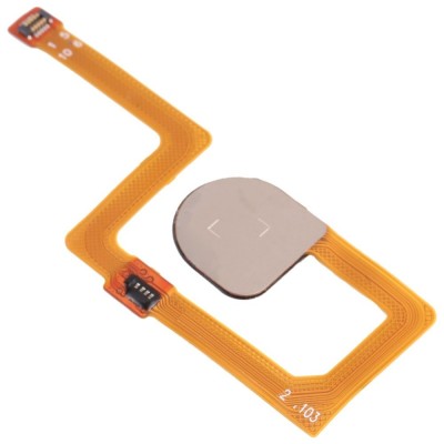 Fingerprint Sensor Flex Cable For Lg Q51 Black By - Maxbhi Com