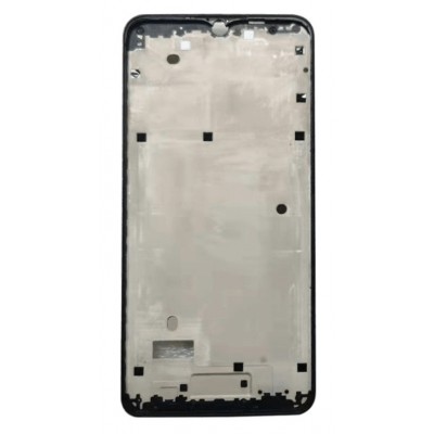 Lcd Frame Middle Chassis For Alcatel 3x 2019 White By - Maxbhi Com