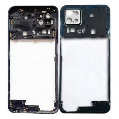 Middle Frame Ring Only For Oppo A53 5g Black By - Maxbhi Com