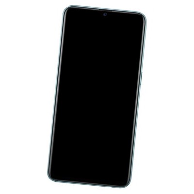 Camera Lens Glass with Frame for Oppo R15x Blue
