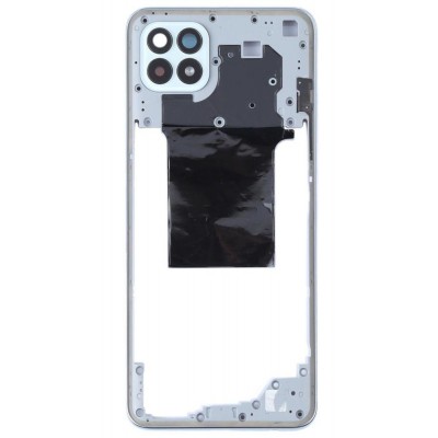 Middle Frame Ring Only For Oppo Reno 4 Se Blue By - Maxbhi Com