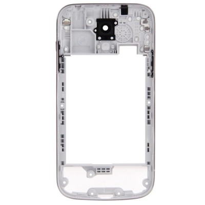 Middle Frame Ring Only For Samsung Galaxy S4 Mini Plus I9195i White By - Maxbhi Com