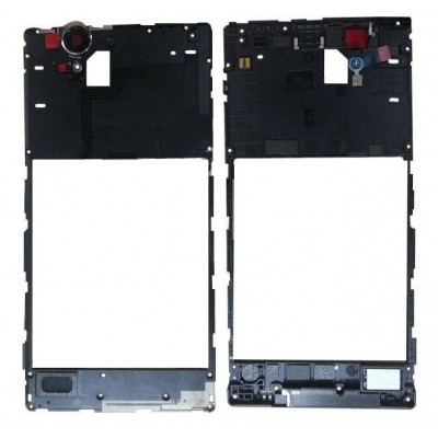 Middle Frame Ring Only For Sony Xperia T2 Ultra White By - Maxbhi Com