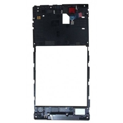 Middle Frame Ring Only For Sony Xperia T2 Ultra White By - Maxbhi Com