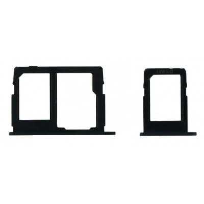 Sim Card Holder Tray For Samsung Galaxy On7 2016 Black - Maxbhi Com