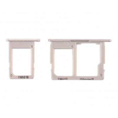 Sim Card Holder Tray For Samsung Galaxy On7 2016 Gold - Maxbhi Com