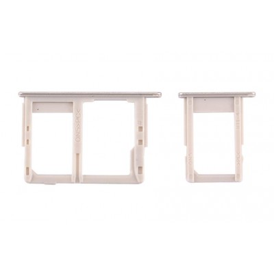 Sim Card Holder Tray For Samsung Galaxy On7 2016 Gold - Maxbhi Com