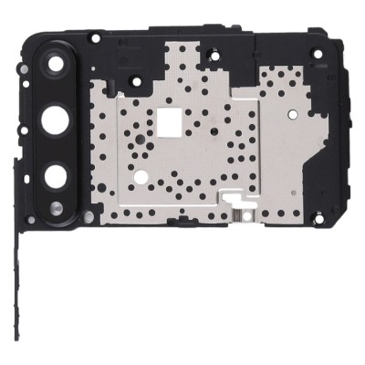Camera Lens Glass with Frame for Huawei P Smart S Black