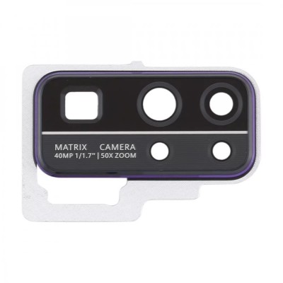 Camera Lens Glass With Frame For Honor 30 Purple By - Maxbhi Com