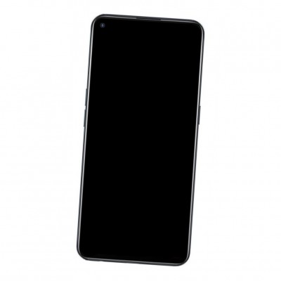Camera Lens Glass with Frame for Oppo K9 5G White