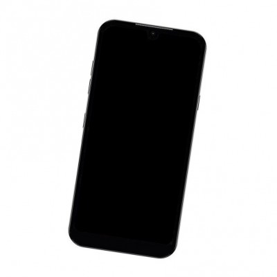 Camera Lens Glass with Frame for LG K31 Black