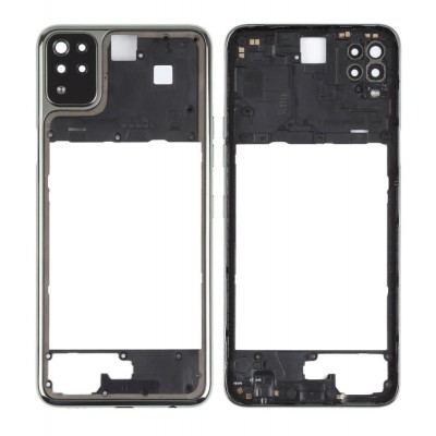 Middle Frame Ring Only For Lg K52 Black By - Maxbhi Com