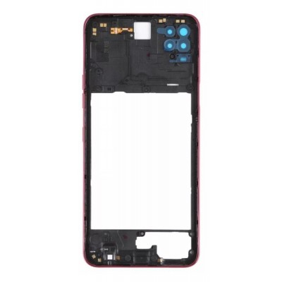 Middle Frame Ring Only For Lg K52 Red By - Maxbhi Com