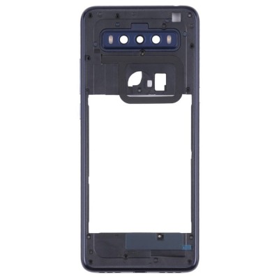 Middle Frame Ring Only For Tcl 10 Se Black By - Maxbhi Com