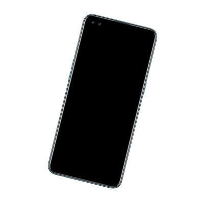 Camera Lens Glass with Frame for OPPO Reno 4 Lite Black