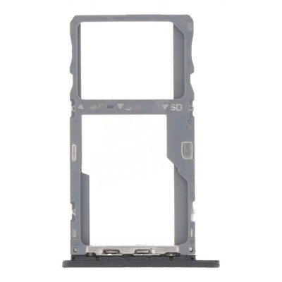 Sim Card Holder Tray For Alcatel 1s 2020 Black - Maxbhi Com