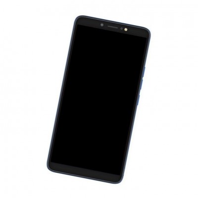 Camera Lens Glass with Frame for Infinix Smart 2 HD Black