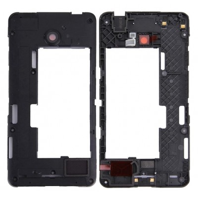 Middle Frame Ring Only For Nokia Lumia 630 White By - Maxbhi Com
