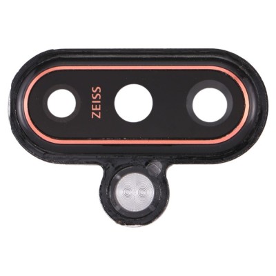 Camera Lens Glass with Frame for Nokia X71 Black