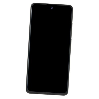 Camera Lens Glass with Frame for I Kall Z14 Black