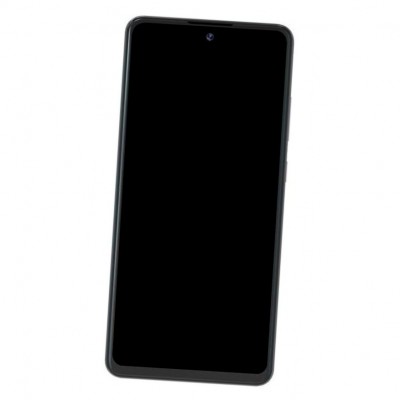 Camera Lens Glass with Frame for I Kall Z17 Black