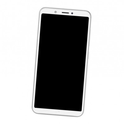 Camera Lens Glass with Frame for BQ Aquaris C White