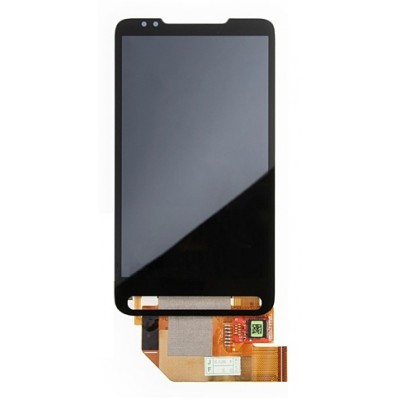 Lcd With Touch Screen For Tata Docomo Htc Hd2 Black By - Maxbhi Com