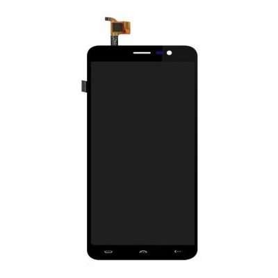 Lcd With Touch Screen For Homtom S16 Black By - Maxbhi Com