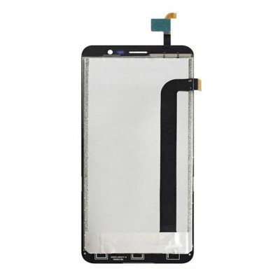 Lcd With Touch Screen For Homtom S16 White By - Maxbhi Com