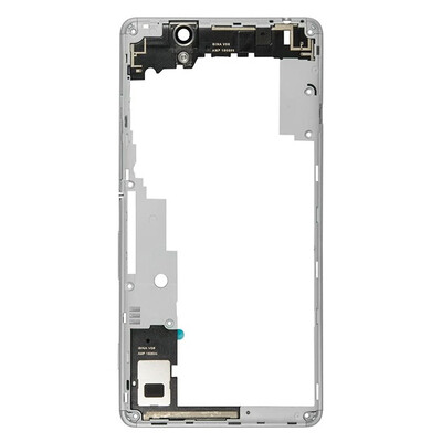 Middle Frame Ring Only For Sony Xperia C4 Dual E5363 White By - Maxbhi Com