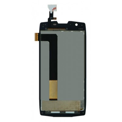 Lcd With Touch Screen For Blackview Bv7000 Pro Black By - Maxbhi Com