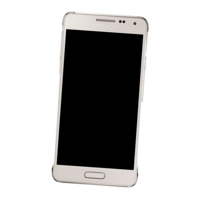 Middle Frame Ring Only for Samsung Galaxy Alpha - S801 White