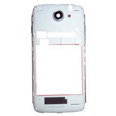 Middle Frame Ring Only For Lenovo A670t White By - Maxbhi Com