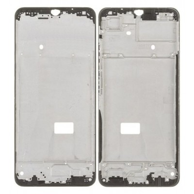 Lcd Frame Middle Chassis For Realme C51 Black By - Maxbhi Com