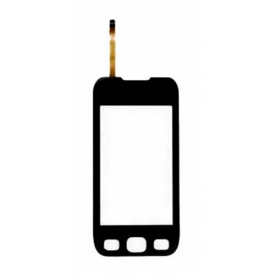 Touch Screen Digitizer For Samsung Wave 2 Pro S5333 Black By - Maxbhi Com
