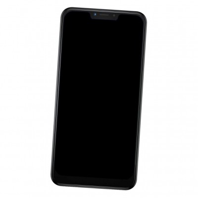 Camera Lens Glass with Frame for Cubot C20 Black