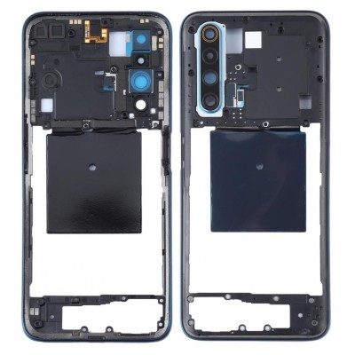 Middle Frame Ring Only For Realme X50m 5g Black By - Maxbhi Com