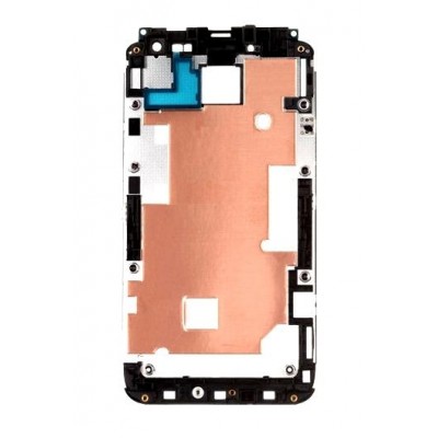 Lcd Frame Middle Chassis For Htc Titan Ii Black By - Maxbhi Com
