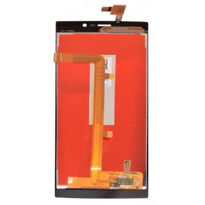 Lcd With Touch Screen For Micromax Canvas Play 4g Grey By - Maxbhi Com