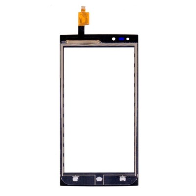 Touch Screen Digitizer For Micromax Canvas Fire 4g Q411 Black By - Maxbhi Com