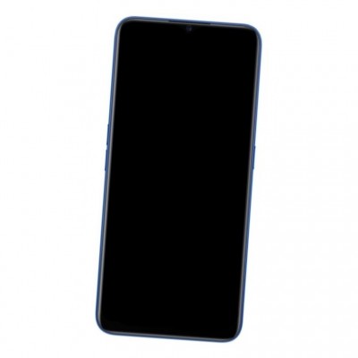 Camera Lens Glass with Frame for Oppo A11x Black