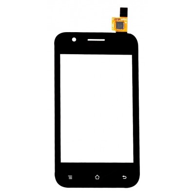 Touch Screen Digitizer For Intex Cloud X12 Black By - Maxbhi Com