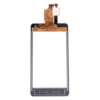 Lcd With Touch Screen For Lg Optimus G F180l White By - Maxbhi Com